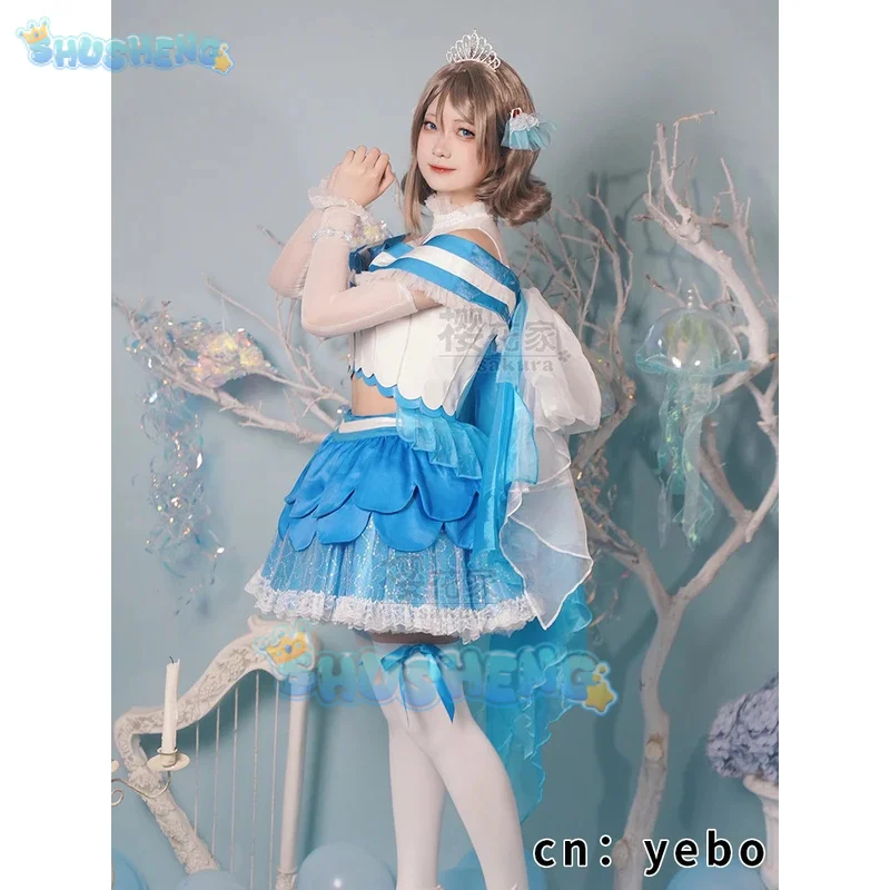 Lovelive Matsura Kanan Tsushima Yoshiko Aqours Love Aquarium Cosplay Costume Cos Game Anime Party Uniform Hallowen Play Role