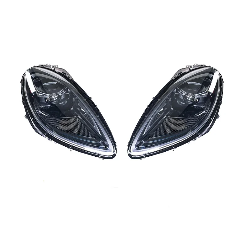 

Дамии оригинальное качество налобный фонарь 95B 95B.1 95B.2 обновление 2024 матричный стиль светодиодные фары для Macan 2014-2021