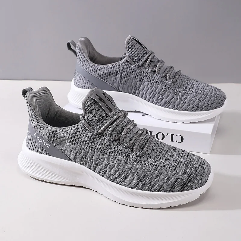 

Four Season Sports Men's Shoes Black Outdoor Classic Black Running Shoes Mesh Walking Casual Running Shoes Fashionable Tennis
