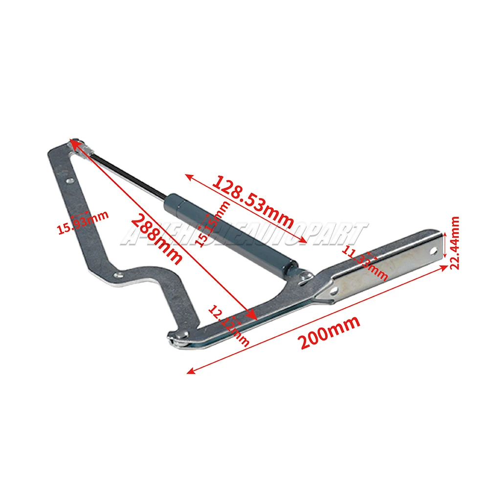 Automatic Piston Metal Hinges For ROCKWOOD Keter Spare Part 1PC Heavy Duty SOP