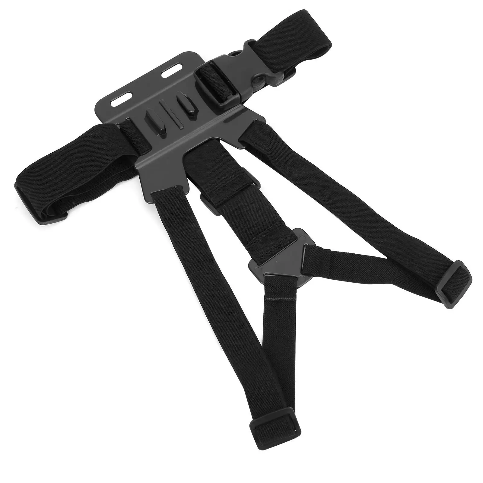 Universal Adjustable Phone Clip Holder for Chest - for outdoor Sports Photography Support