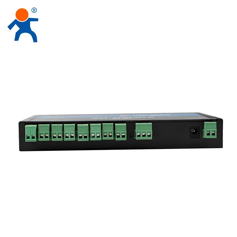 

USR-IO808-GR 8-канальный цифровой сетевой контроллер ввода-вывода с поддержкой протокола Modbus RTU/TCP