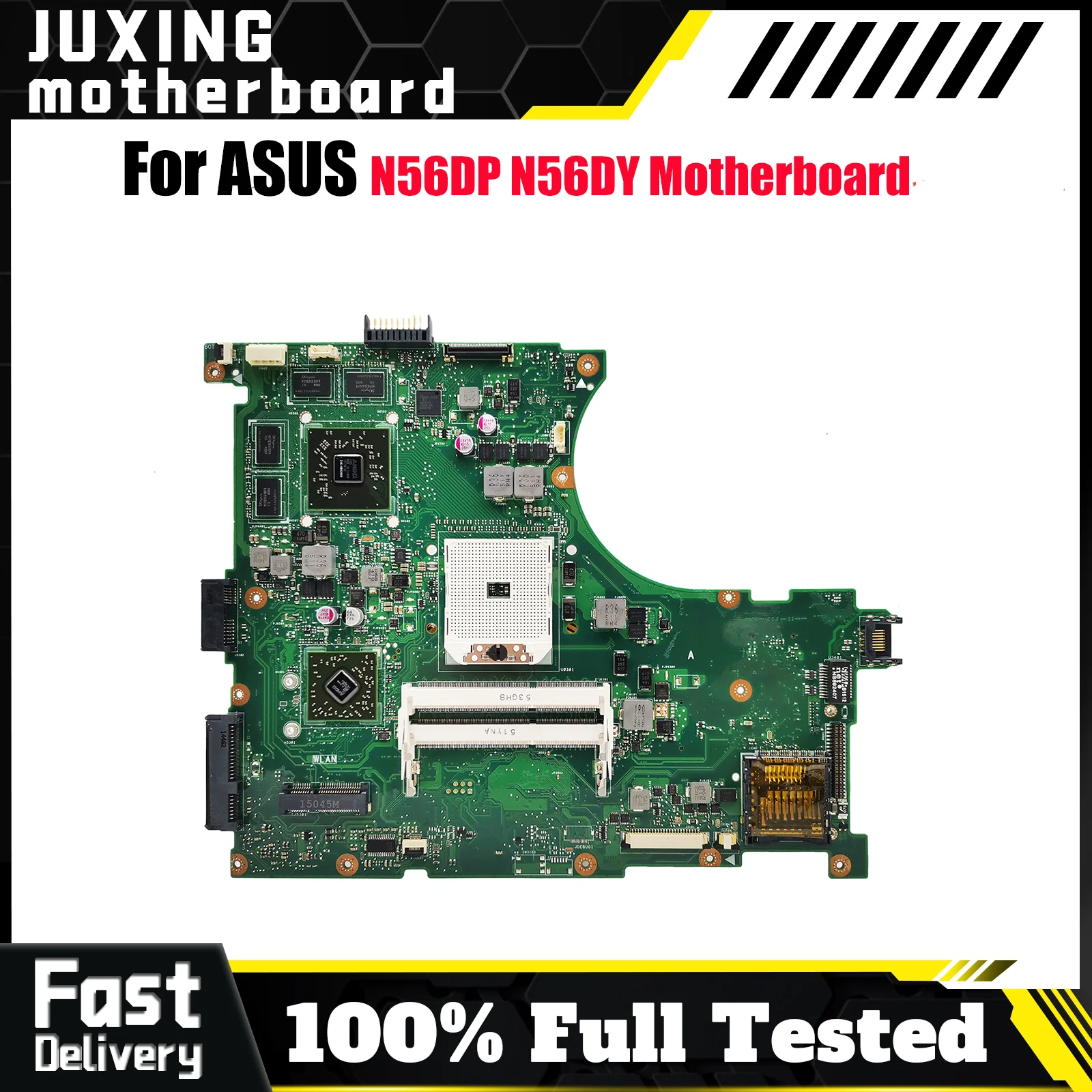 

Материнская плата N56DY для ноутбука ASUS N56D N56DY N56DP, материнская плата для ноутбука, этот товар в наличии, 100% тестирование, ОК, быстрая доставка