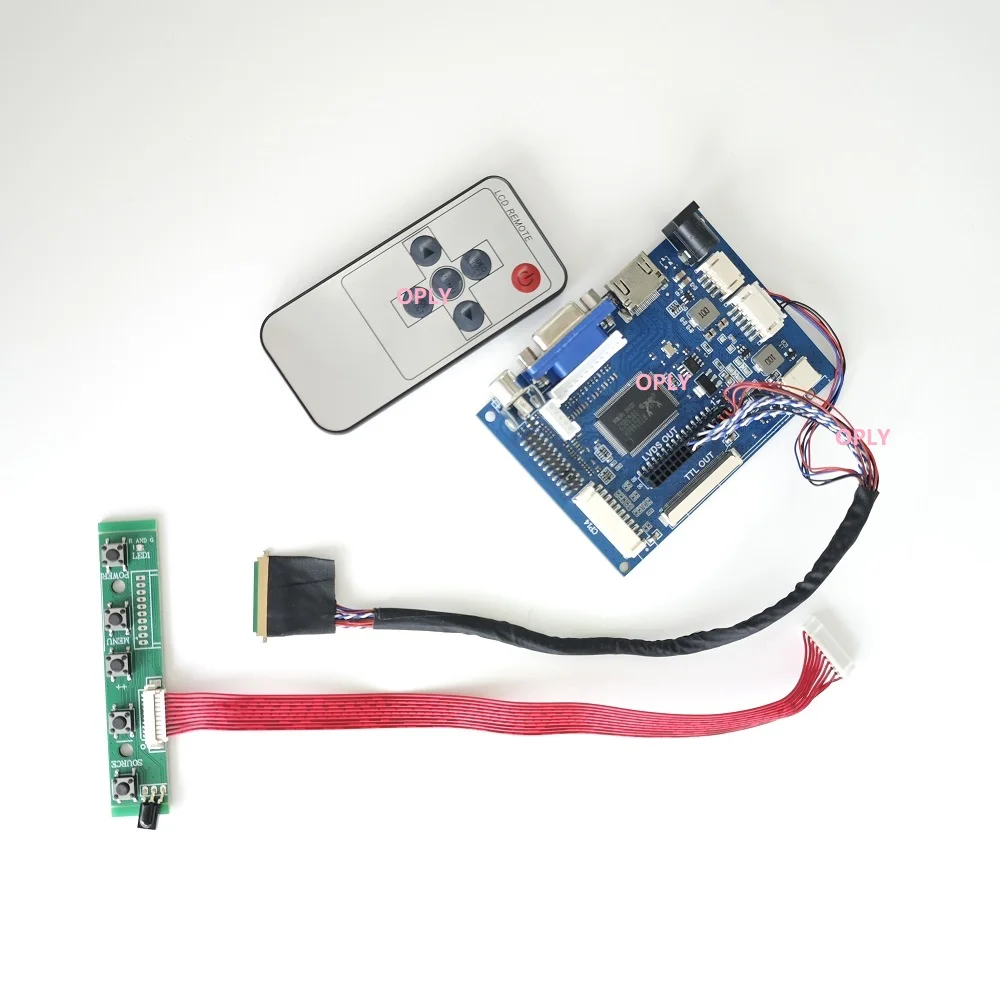 

LCD Panel for N156BGE-L41/L21/L11 N156BGE Controller board 15.6" 40Pin 1366×768 Kit HDMI-Compatible VGA AV WLED