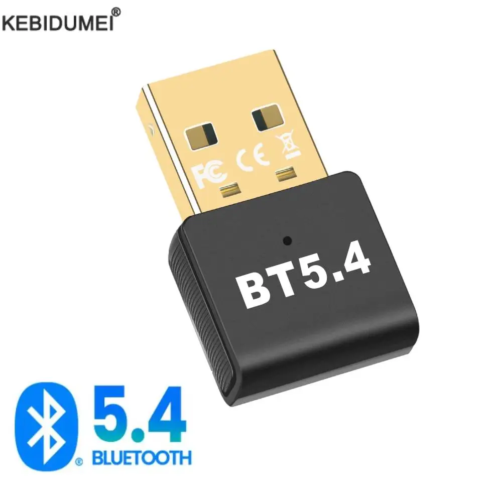 Adapter Bluetooth 5.4 USB Bluetooth 5.3 do komputera Dongle Adaptador Bezprzewodowa mysz Klawiatura Odbiornik muzyczny Audio Nadajnik USB