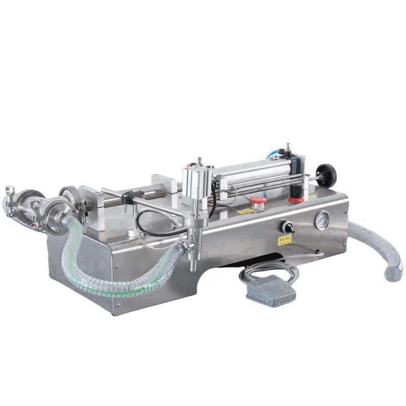 

Semi-Automatic Pneumatic Piston Liquid Filling Machine 10ml 30ml 50ml 100ml 5000ml