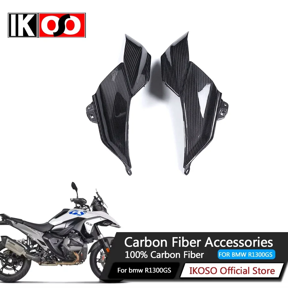 Motorcycle Side fairing front side plate 3K Dry Pure 100% Carbon Fiber Side Fairing Modified Accessories For BMW  R1300GS 2024