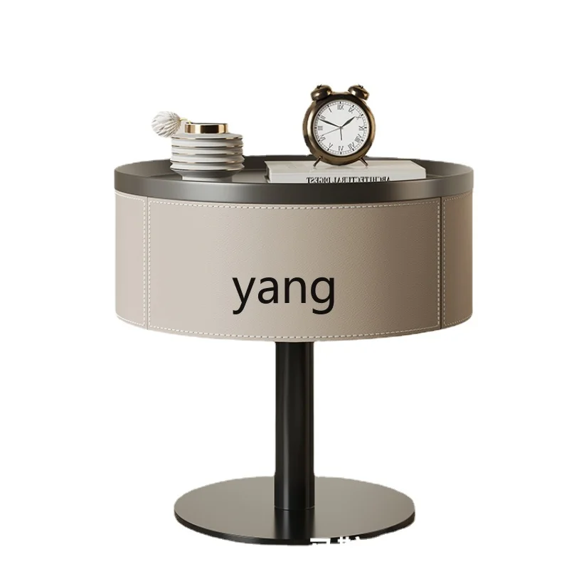 

Yhl Wooden Bedside Table Sofa Side Table Light Luxury Advanced Sense Modern Minimalist Creative Small Coffee Table
