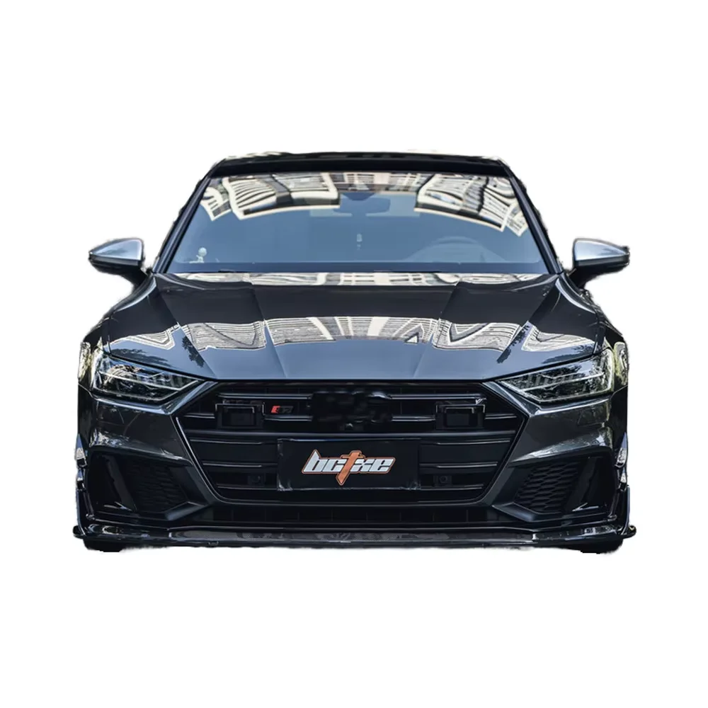 

Norsen FOR Audi A7 Body Kit for Audi A7 Upgraded BC Style Carbon Fiber Front Lip Side Skirt Diffuser Spoiler Fog Light Trim