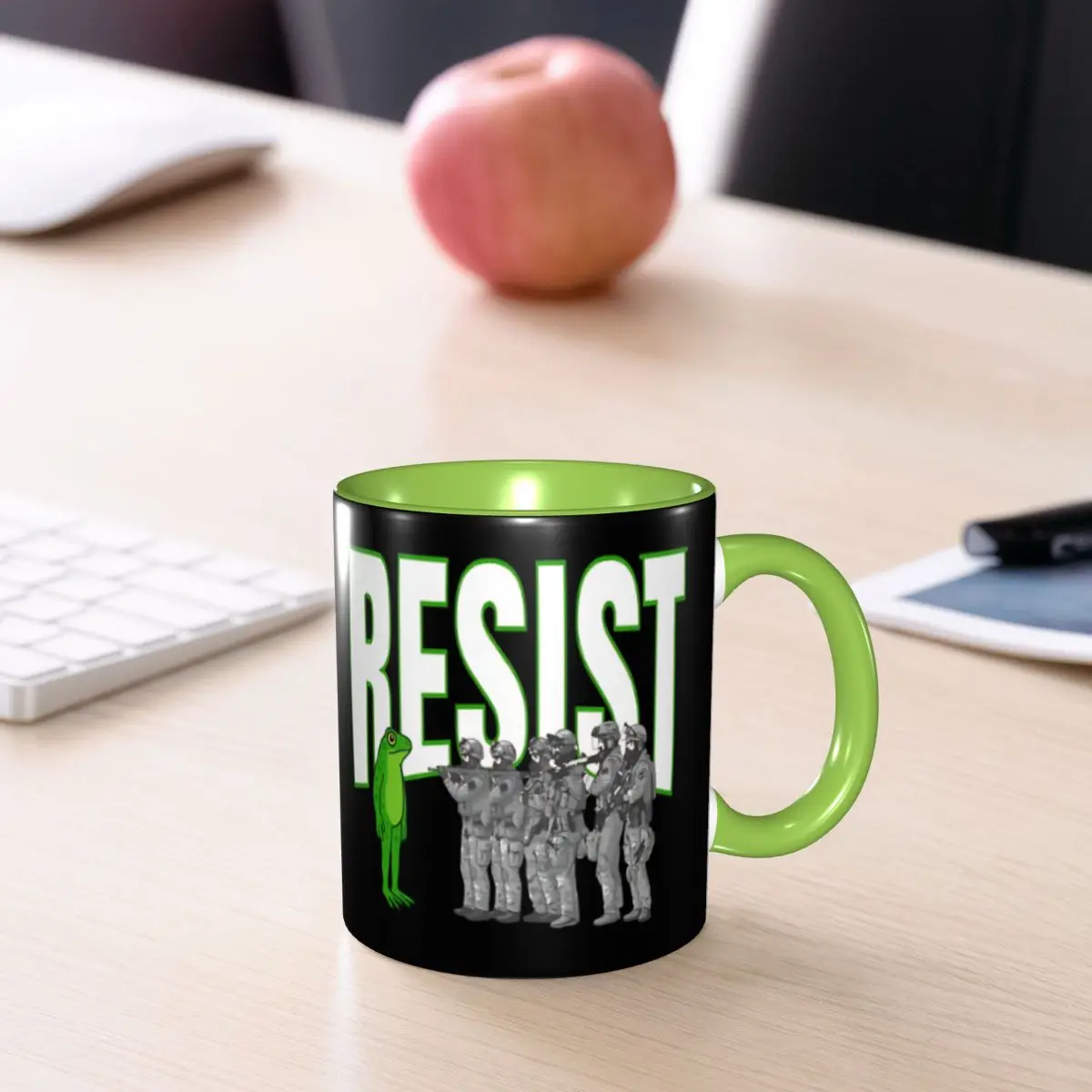 New Arrival Portland Frog Protest Resist Portland Frog Protest Resist Accessories Mugs Cute Tea Cup