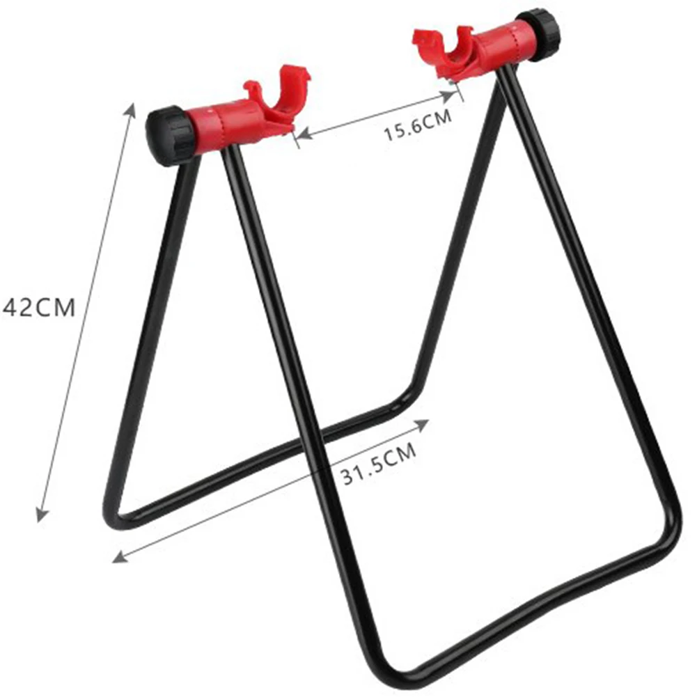 Klappbarer Fahrradständer U-förmiger Reparaturständer für Rennräder und Mountainbikes Bodenständer zur Reparatur und zum Parken – Detail 3