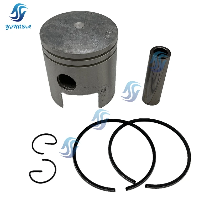

Piston Kit (Std) :67MM 6G0-11631-00 For Yamaha 20HP 25HP 2t 664-11631 664-11631-00 6G0-11631 Outboard part