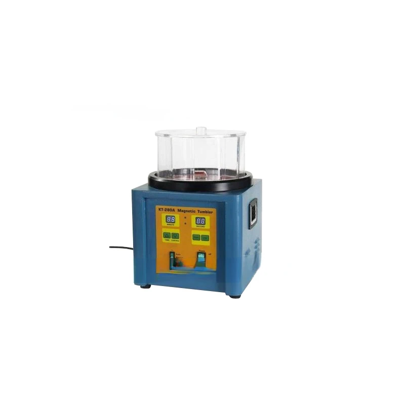 

1PC KT-280A Ferromagnetic Powerful Magnetic Tumbler 1100g Powerful Electric Magnetic Polishing Machine 110V/220V