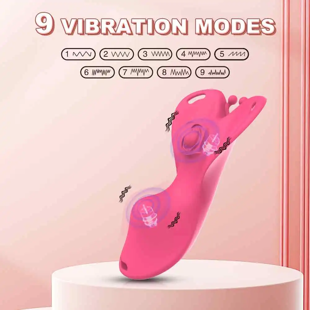 vibrating butt dildo Secrets Butterfly Thong and Rechargeable Panty Vibe main image 0