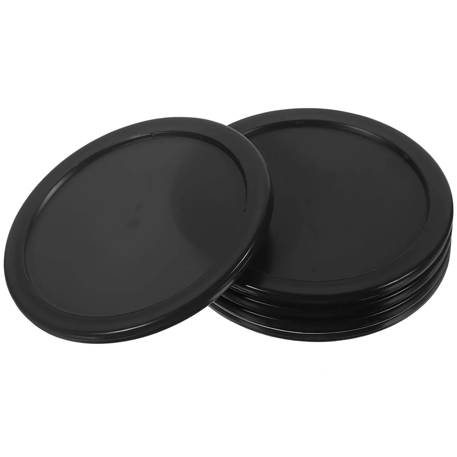 5Pcs Air Hockey Pucks Heavy-Duty Plastic Replacement Pucks Fit Most Air Hockey Tables Exciting Glide Performance Leisure Sports