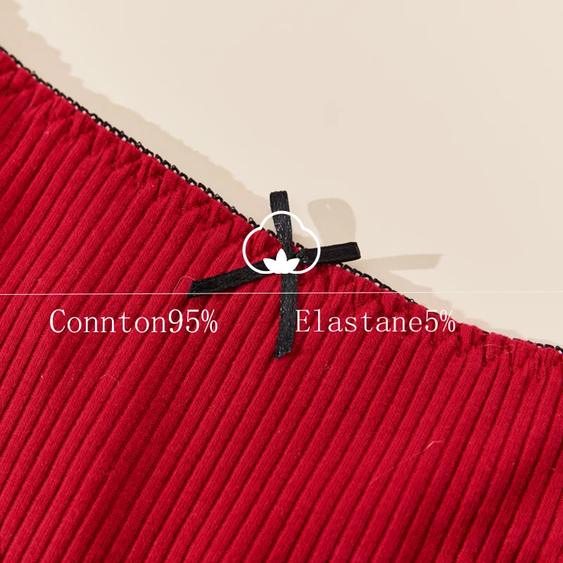 4 قطعة تنفس مريحة القطن المرأة ثونغ مثير g-سلسلة الجلد ودية المرأة الملابس الداخلية سلس بسط المرأة سراويل