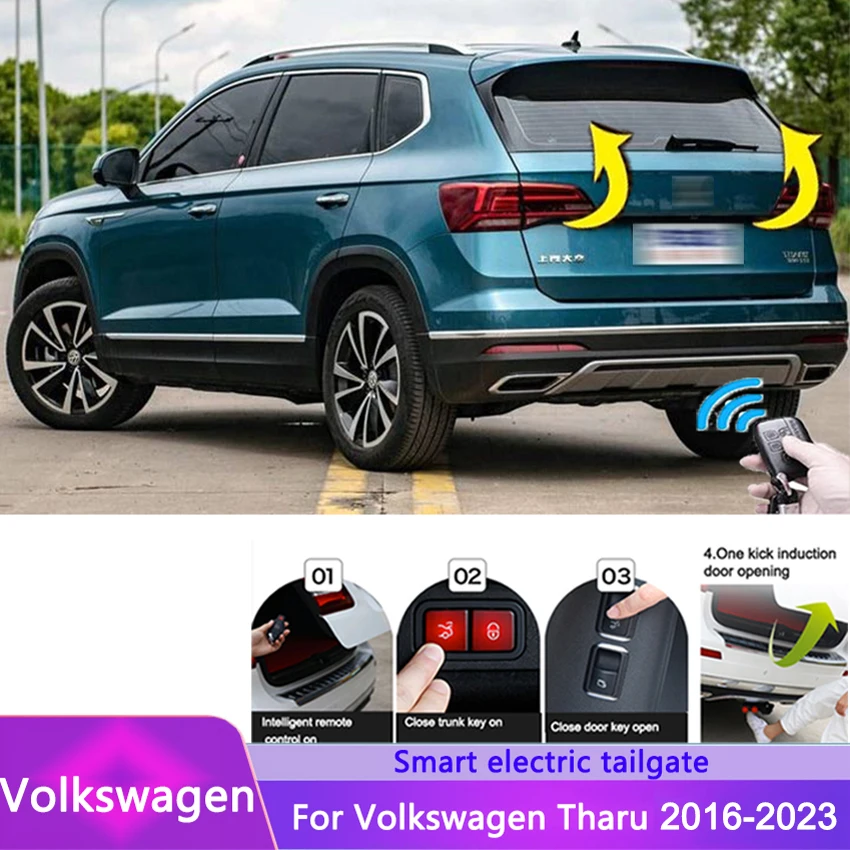 

Electric Tailgate For Volkswagen Tharu 2016-2023 Power Trunk Lift Electric Hatch Tail Gate Auto Rear Door Tail Box Intelligent