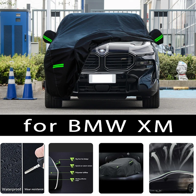 

For BMW XM Outdoor Protection Full Car Covers Snow Cover Sunshade Waterproof Dustproof Exterior Car accessories