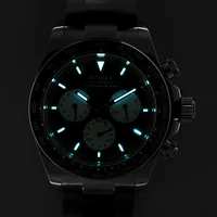 Sugess Panda Chronograph Movement Automatic Mechanical Chronograph Wristwatch Waterproof Diving Men Watches Ceramic Bezel Tona photo 3