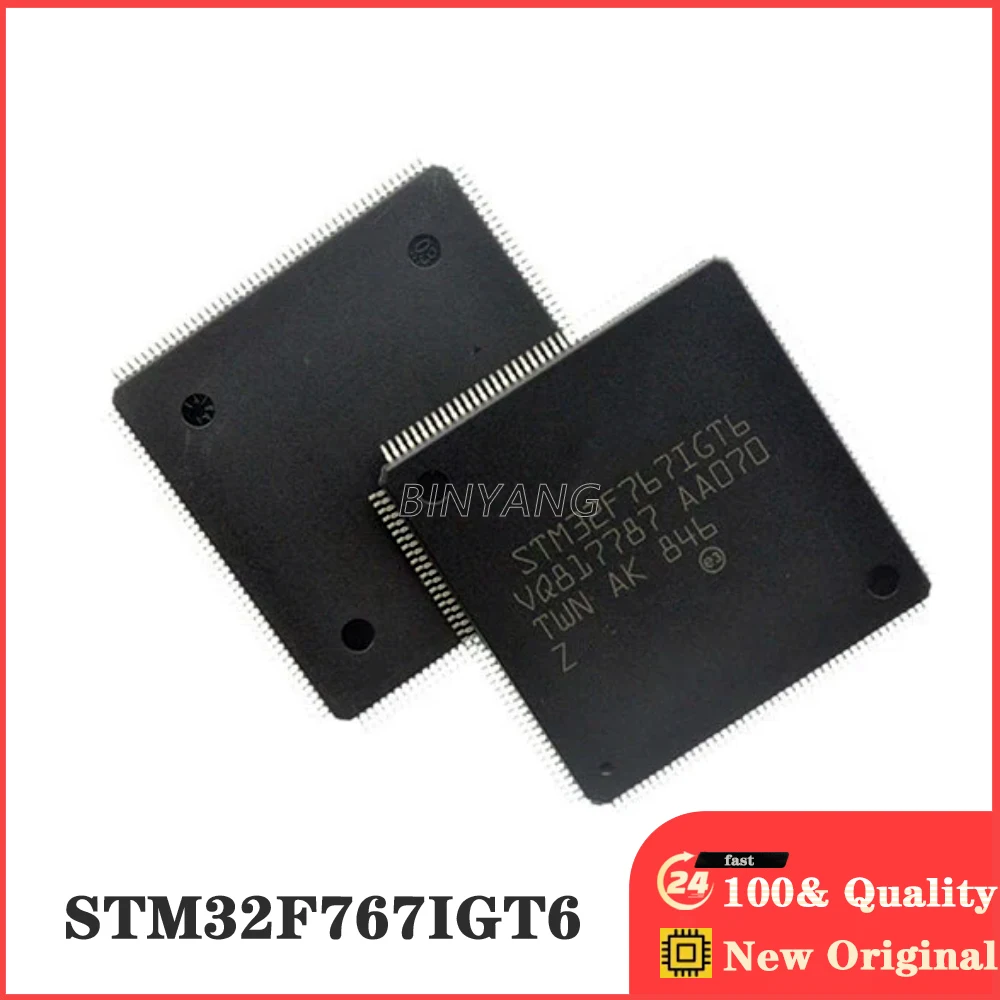 (1piece) 100%  STM32F767IGT6 STM32F767IG STM32F767 LQFP176 New Original Stock IC Electronic Components