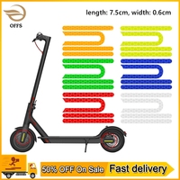 1 Set Of Reflective Stickers Electric Scooter Accessories Red/Blue/Yellow/Orange/Green/Silver For Xiaomi M365/pro Scooter