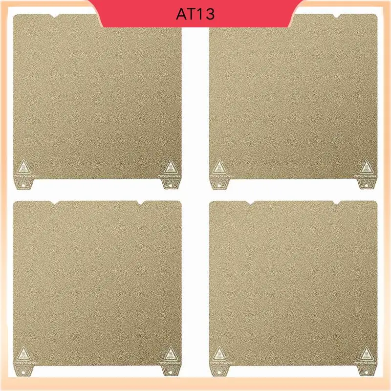 

AT13 4X H1H Платформа 3D-принтера K1 K1C Лист 235X235 мм, гладкая рабочая пластина H1H Пружинная стальная печатная кровать, B