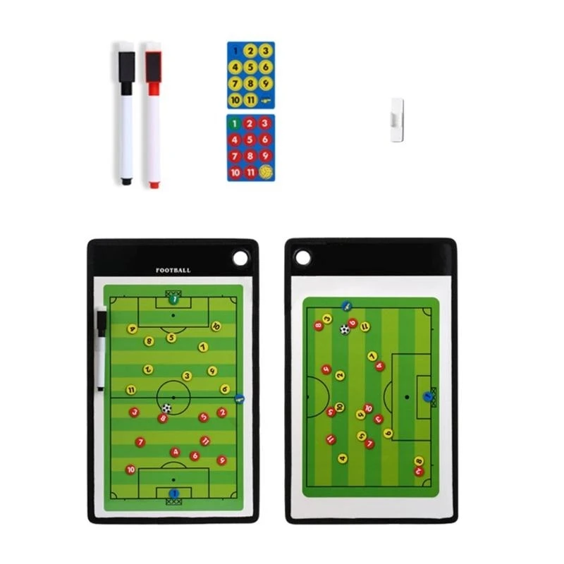 Tablero estrategia baloncesto profesional con bolígrafo escritura y hojas magnéticas, juego tablero entrenamiento