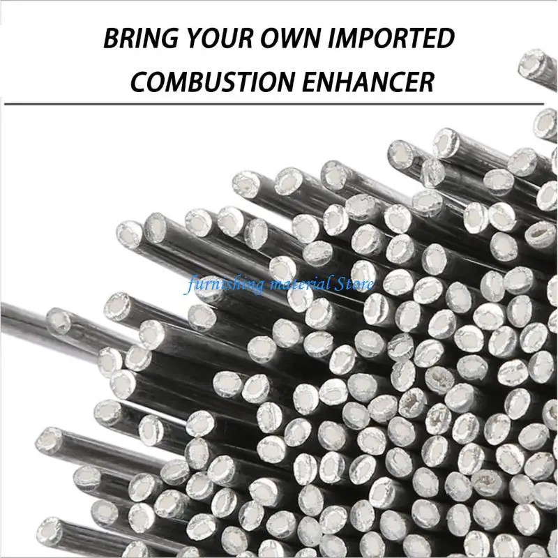 Cable soldadura sin flujo Y5GD 20pcs Varilla aleación aluminio 1.6 mm Barra soldadura tecnología fusión