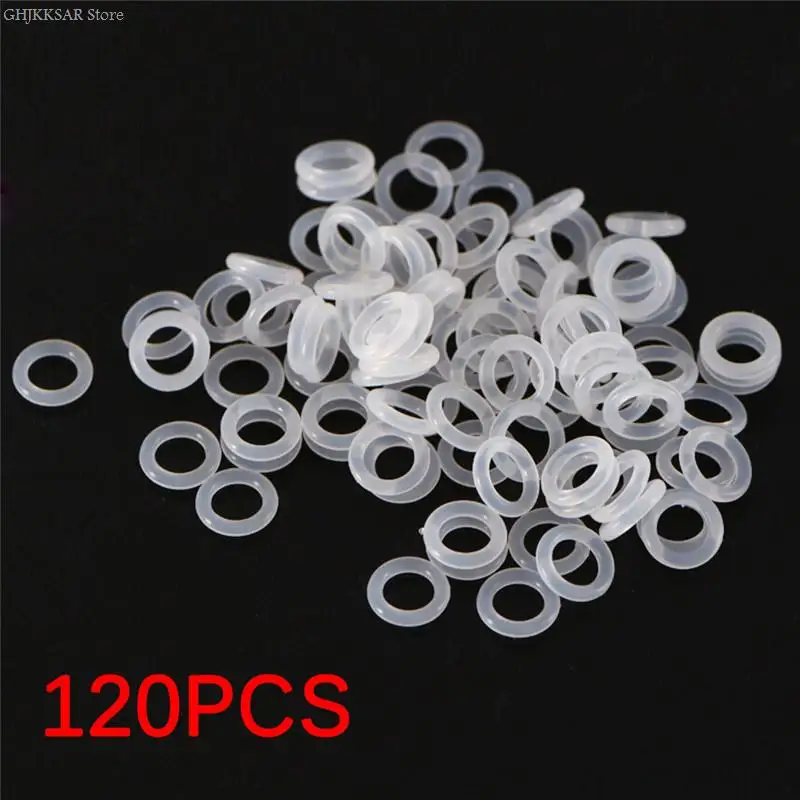 120pcs Rubber O Ring Keyboard Switch Dampeners Keyboards Accessories White For Dampers Keycap O Ring Replace Part