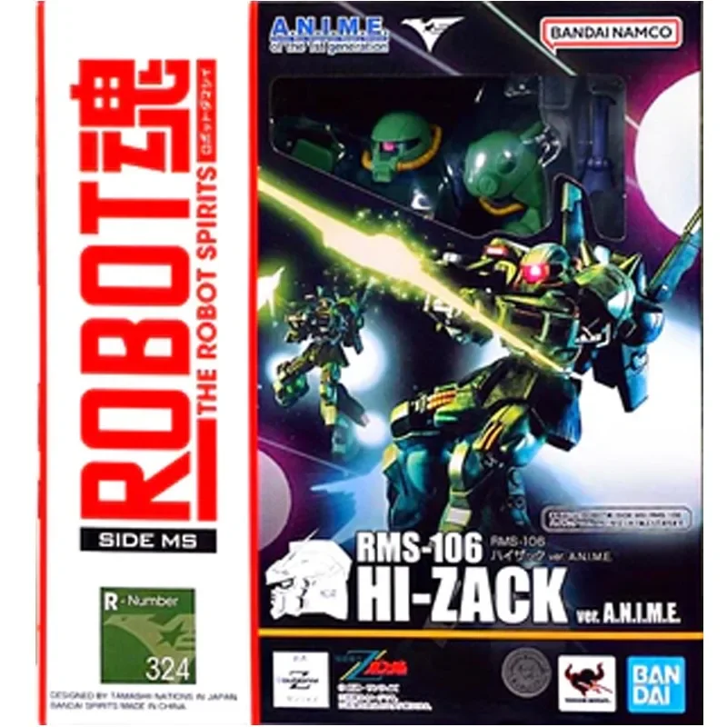 

Bandai Genuine THE ROBOT SPIRITS RMS-106 HI-ZACK Ver. A.N.I.M.E. Gundam Anime Action Figure Collectible Model Toys Gift Children