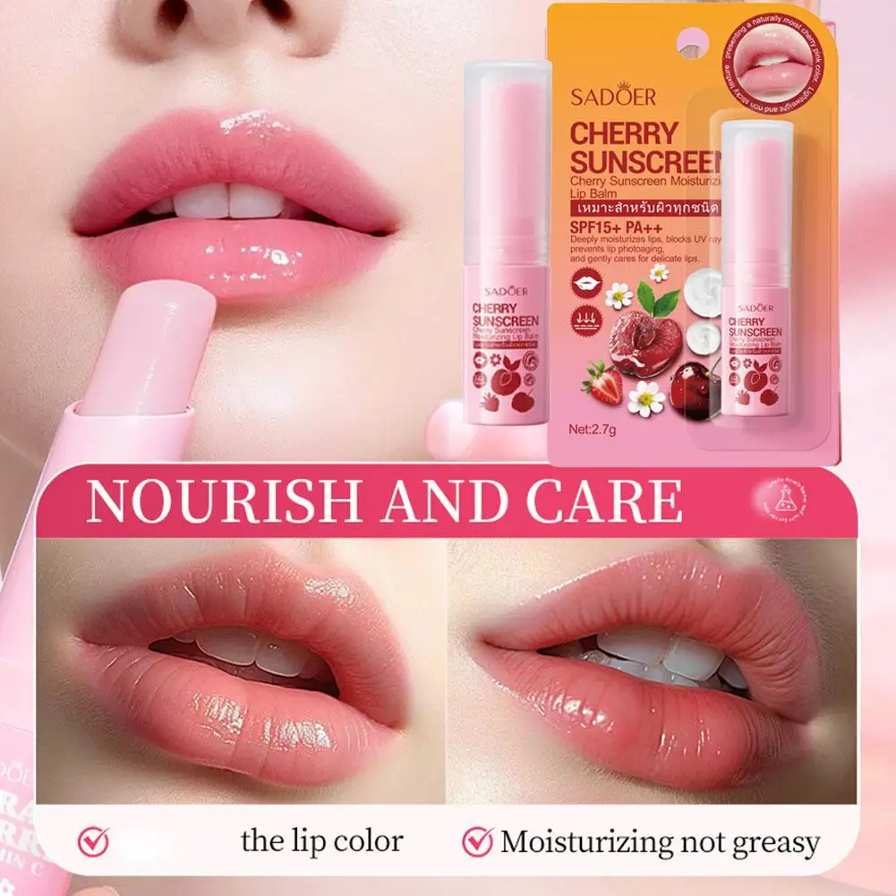 Honey Peach Sandwich Warm Changing Water Lipstick Moisturizing Warm Changing Lipstick 2.5g