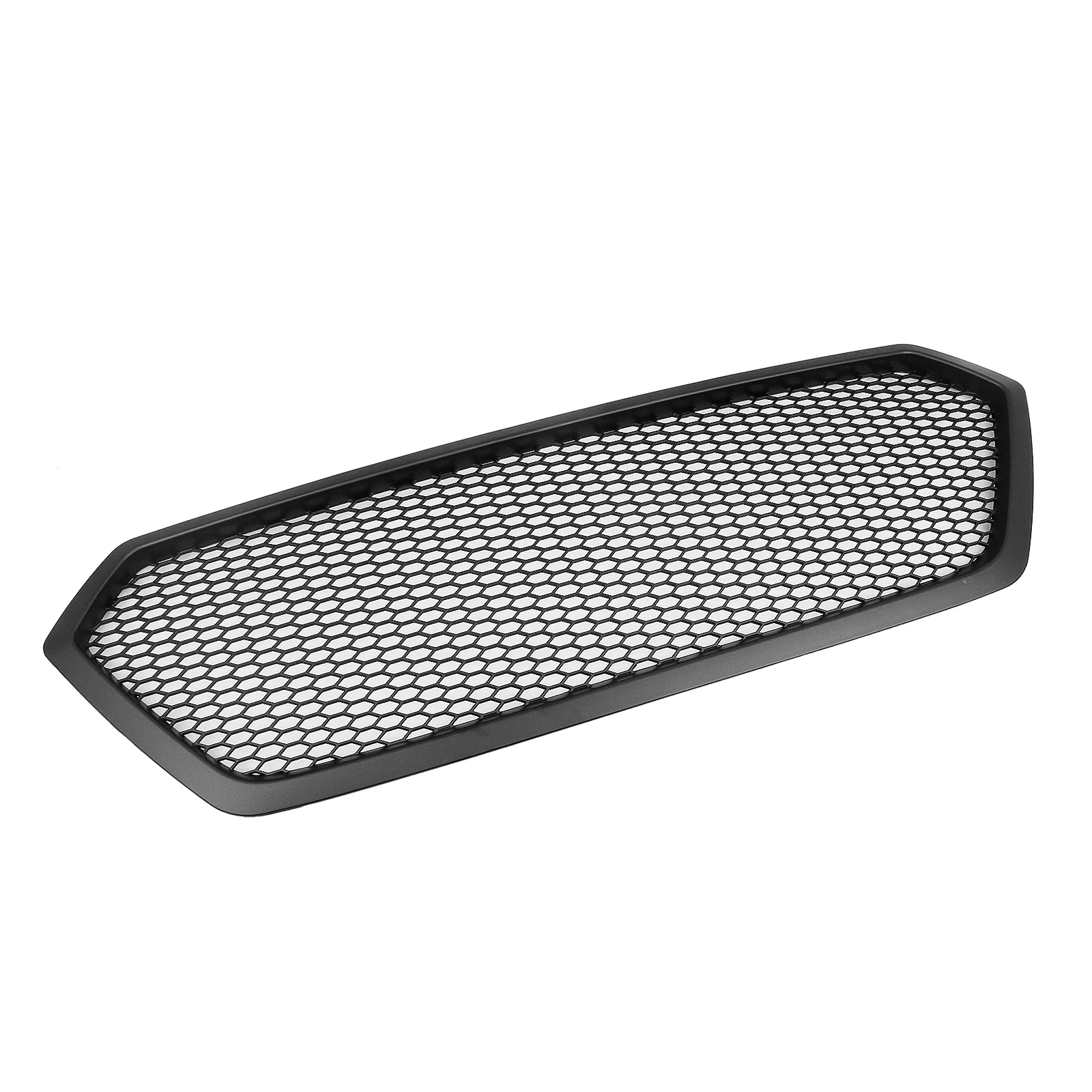 For Subaru Legacy Outback 2015-2017 Front Grille Racing Grill Carbon Fiber Look/Gloss/Matte Black Upper Bumper Hood Mesh Grid