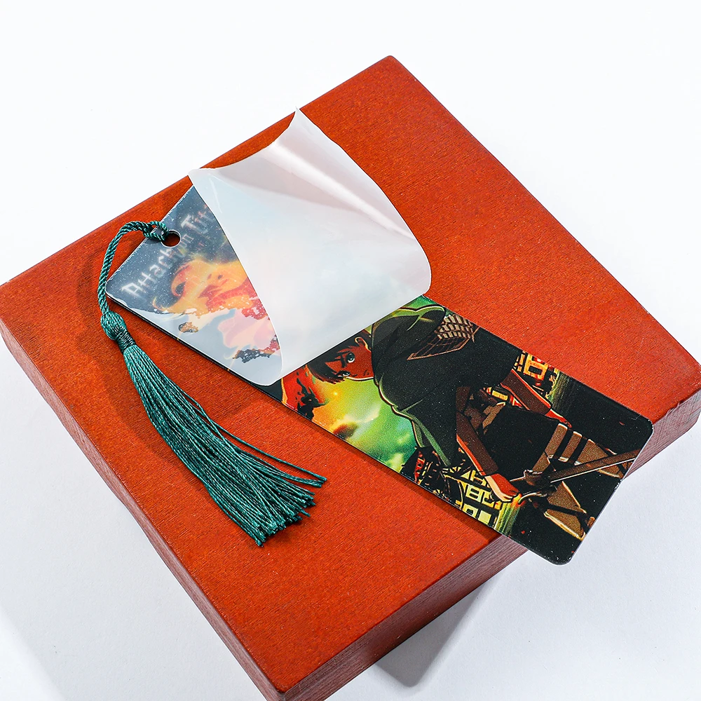 

1 шт., популярные персонажи мультфильмов аниме, закладка для молодых людей, акриловая закладка, подходит для обучения, офиса и чтения