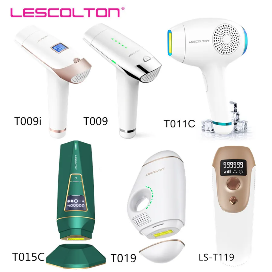 Lescolton IPL Laser Permanent  Hair Removal Device Bikini Trimmer Laser Epilator for Women Men Facial Armpit Bikini Beard Legs