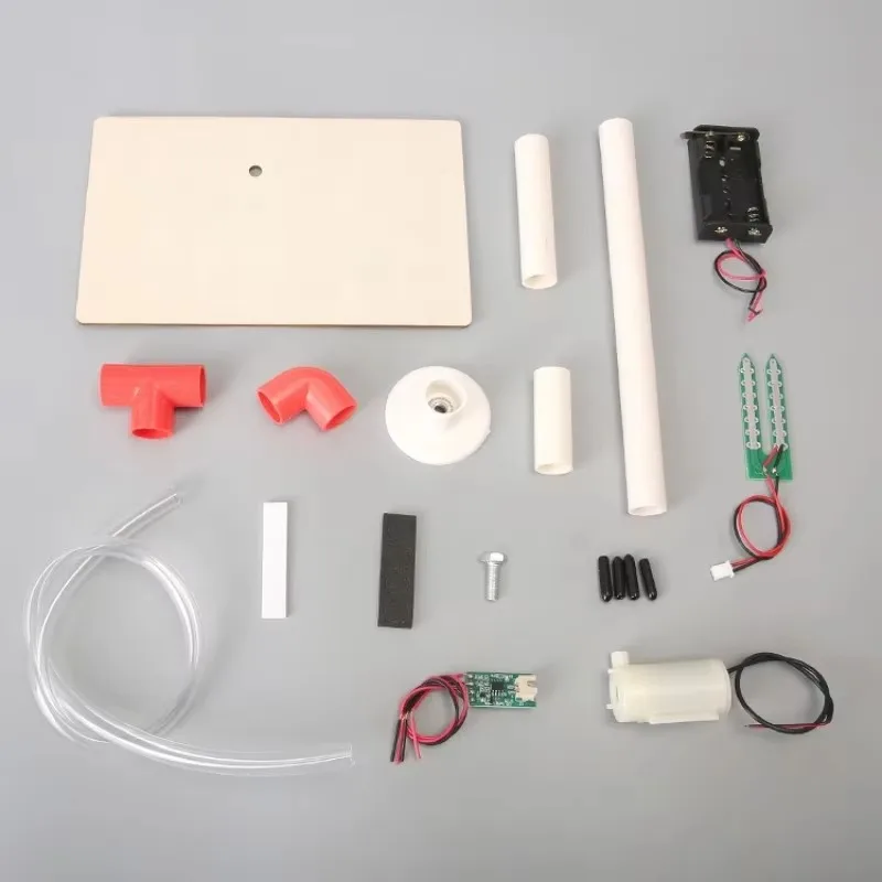 DIY Automatic Plant Watering System Model Electric Water Pump Science Experiment Kit Self Watering Irrigation Project