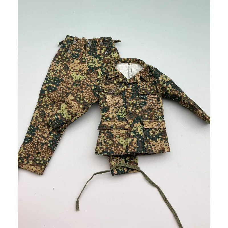 

In Stock 1/6 Scale Soldier Accessory Camouflage Suit Top Pants Model for 12'' Action Figures Body Dolls Decor