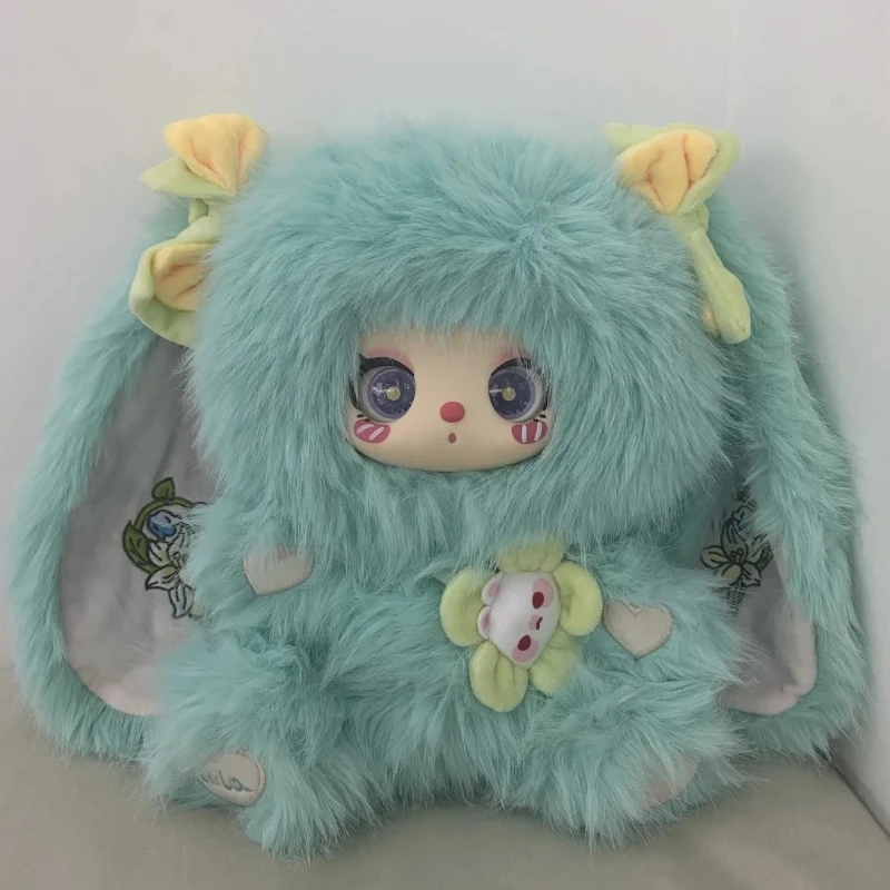 

Liila 600% V2 Tea Time With My Girl Overall Sitting Style Vinyl Plush Blind Box Mystery Box Collectible Birthday Gifts Genuine