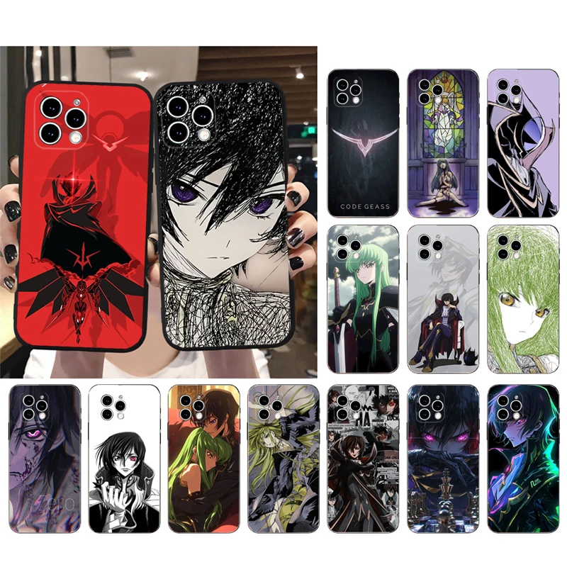 

Phone Case For iphone 17 Pro Max 17 Pro Air 16 15 14 13 Pro Max 15 16 Pro 15Plus Code Geass cc lelouch