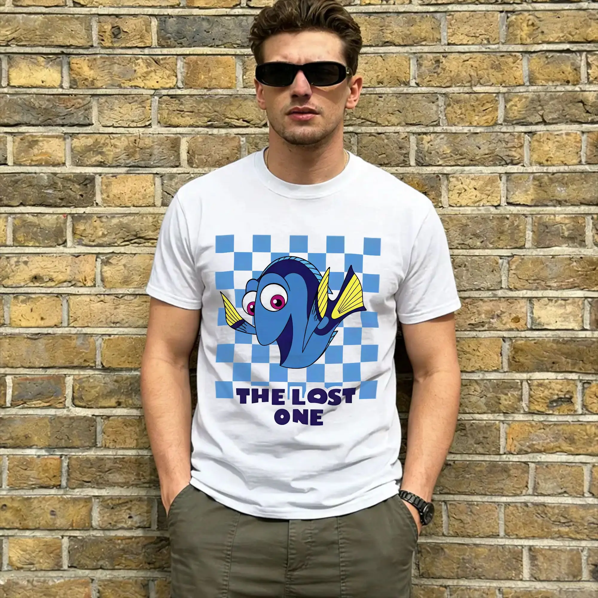 Oversized T-Shirt Beach Findings Nemo Character Trending T-Shirts  Cotton Tshirt for Male Y2K Wholesale Short Sleeve Top Tees