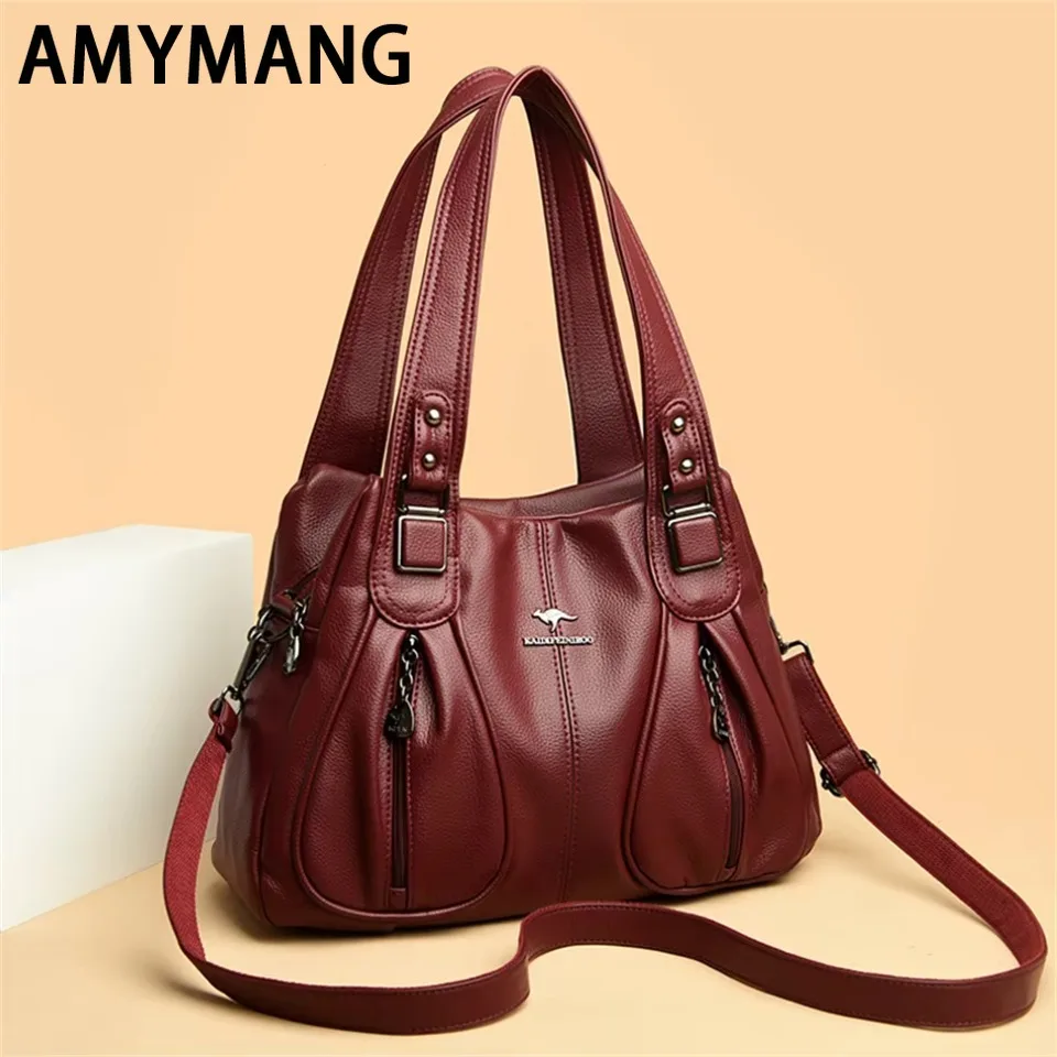 Front Double Real Pocket Luxury Handbags Women Bags Designer Shoulder Bags Vintage Crossbody Bags for Women Tote Bags for Women