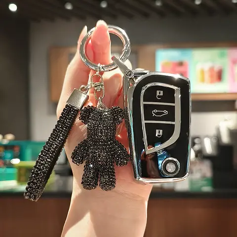 8 best sales toyota key fob case - №4