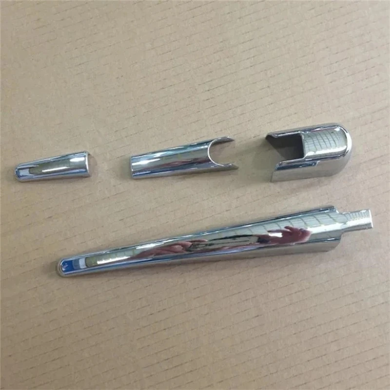 WELKINRY For Nissan Murano Z52 3rd Generation 2015-2024 ABS Chrome Car Tail Rear Window Windshield Windscreen Wiper Cap Trim