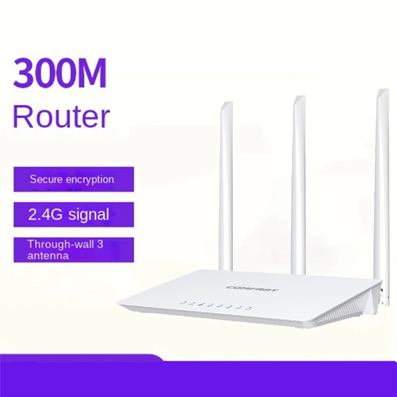 Comfast CF-WR613Nwifi Router WLAN-Router einzelne Frequenz durch die Wand nach Hause Breitband-WLAN-Start-Router uns Stecker