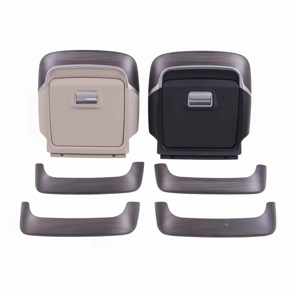 Luxury Foldable Car Seat Back Tray Table With Ambient Light, Wireless Charging Cup Holder Universal Fit For Premium Vehicles