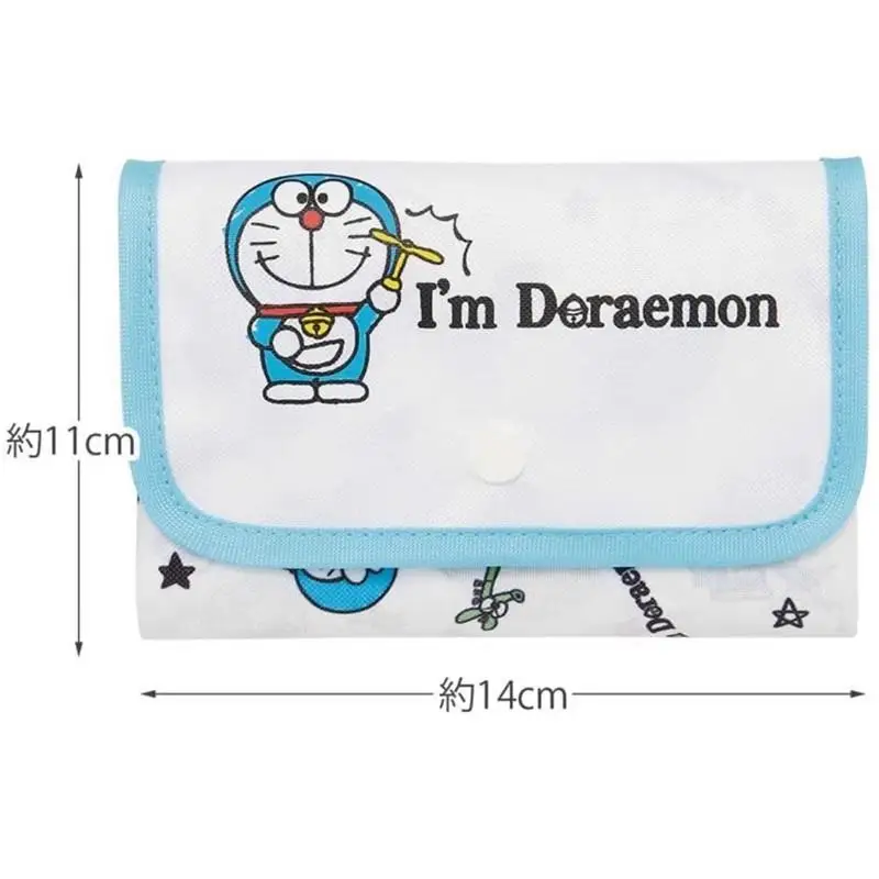 Sanrio Kawaii Cute hellobykitty doraemon Storage Bag Handbag borsa per la spesa leggera pieghevole regalo di compleanno di grande capacità per