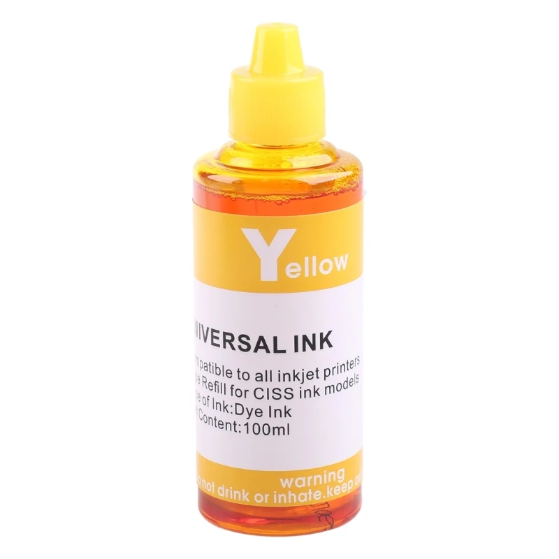 100ML Refill Ink Kit Universal Dye Printer Supplies Desktop Printing Paper Replacement for PG-245 CL-246 PIXMA MG2420 MG2520