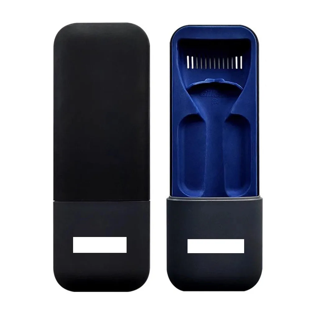 Knife Holder Box Magnetic Razor Travel Case Shaver Storage Box for Gillette Fusion Series Magnetic Series