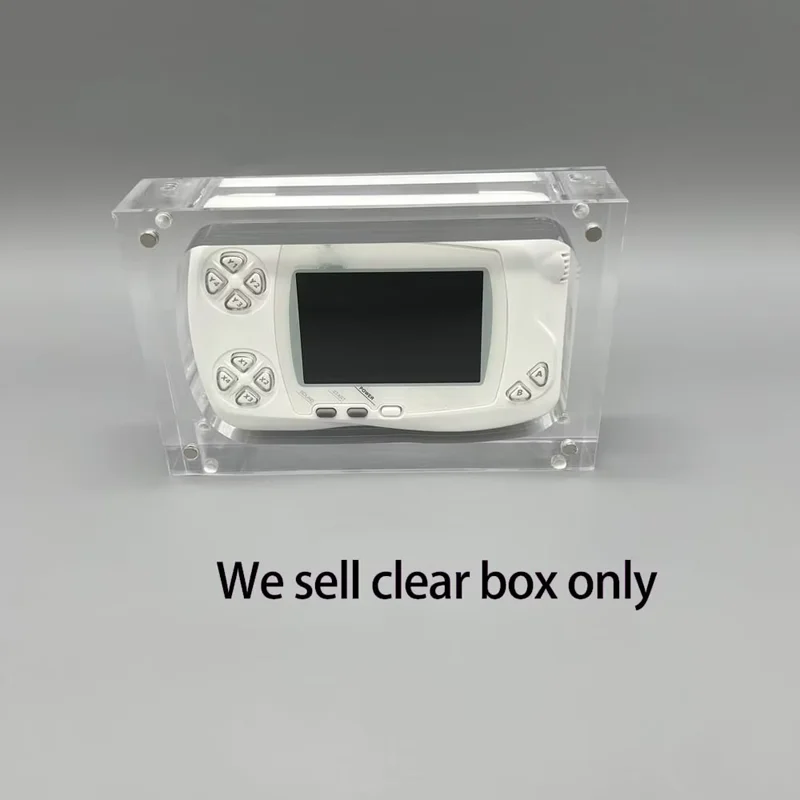 

Transparent Storage Magnetic Acrylic box For WONDER SWAN Color for WSC Game Console Cover Shell Box Display Stand