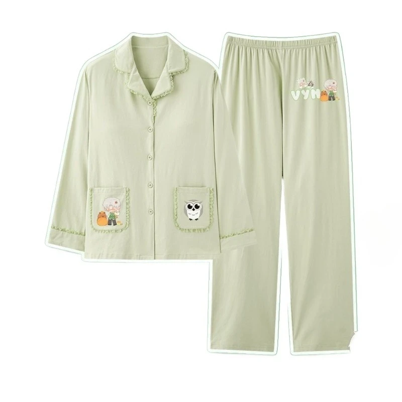 2025年アニメ「テミスの涙」ゲームコスチューム ルーク・ピアース ヴィルヘルム・マリウス アルテム・ウィング ユニセックス キュートな漫画風 ロング丈 春秋用パジャマ