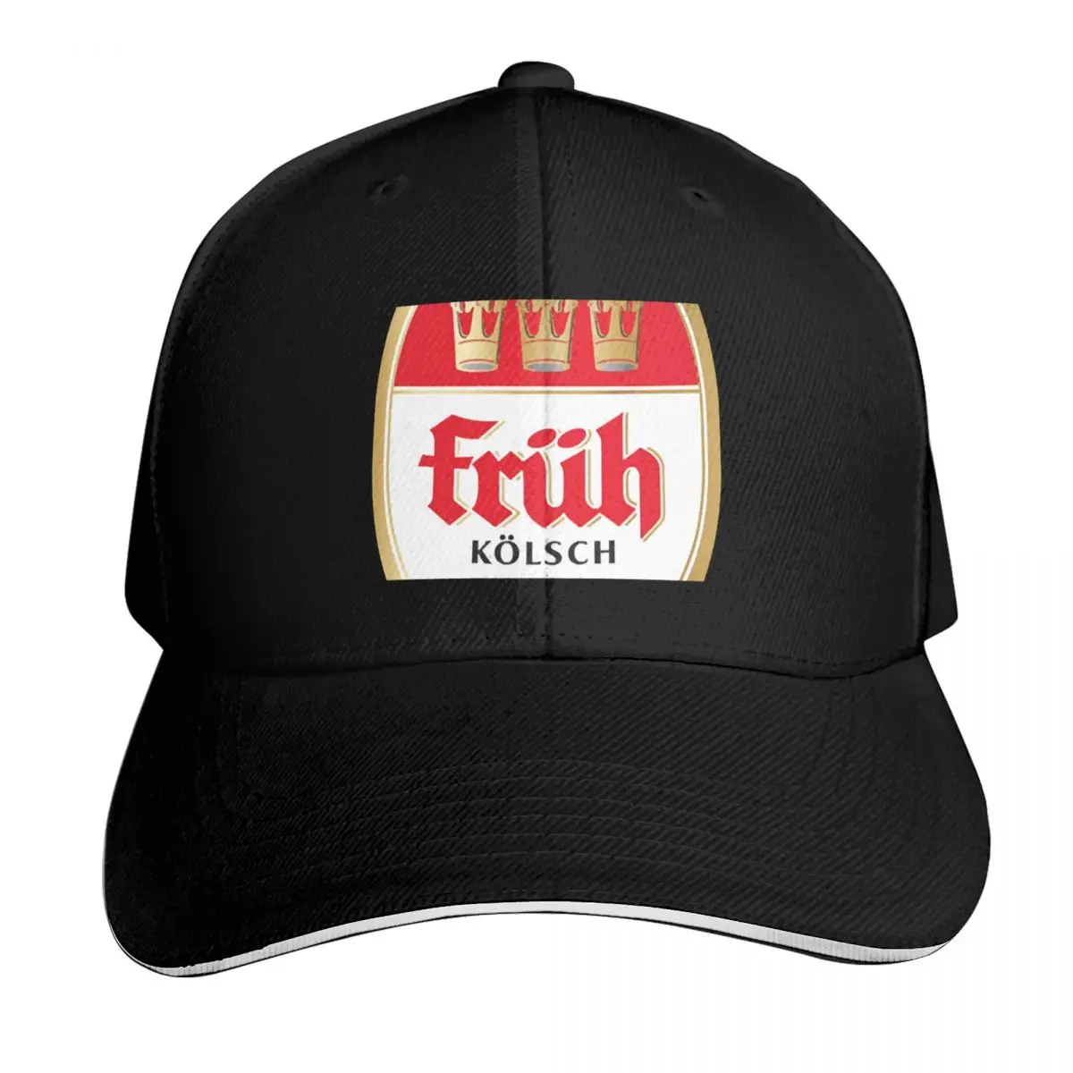 Früh K?lsch beer logo brewery local beer Baseball Cap Summer Beach Travel Streetwear Hip Hop Trendy Vintage Retro Embroidered